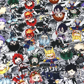Anime Cartoon Demonas Medvilnės Audinio Vaikams, Drabužių, Namų Tekstilės Audinio Slipcover Pagalvėlė Padengti 