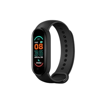 2021 M6 Smart Watch Širdies ritmo Monitorius Kraujo Spaudimas Fitness Tracker Sporto Apyrankė Vyrams, Moterims Xiaomi 