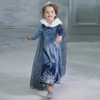 Išgalvotas Šalis, Mergaičių Suknelės Helovinas Dress Vaikai Vaikai Cosplay Kostiumų Princesė Suknelė
