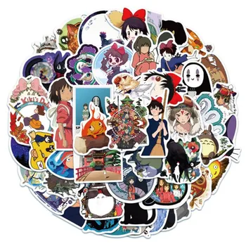 10/30/50PCS Japonų anime Hayao Miyazaki komiksai Atkakli Toli animacinis žaislas, lagaminas, nešiojamas telefonas, lipdukas, decal, didmeninė