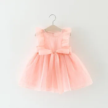 Vaikų Vasaros Princesė Suknelė Be Rankovių Šalis Suknelė Princess Tutu Suknelė Baby Girl Mielas Kostiumas Mergaičių Suknelė Korėjos