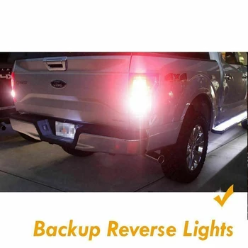 6pcs Canbus lempa Chevrolet Silverado 1500 2500 3500 2005-LED Licenciją Krovinių aukšto kalno šviesos atsarginės atbulinės šviesos Rinkinys