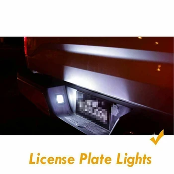 6pcs Canbus lempa Chevrolet Silverado 1500 2500 3500 2005-LED Licenciją Krovinių aukšto kalno šviesos atsarginės atbulinės šviesos Rinkinys