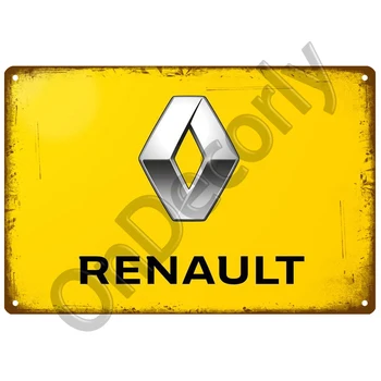 Retro Paslaugų Renault 4 Automobiliai Metalo Pasirašyti Alavo Pasirašyti Garažas Apnašas Metalo Sienų Dekoras Derliaus Dekoro Plakatas Plokštės Vyras Urvas Shabby Szyk