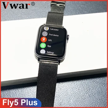 Vwar FLY5 Plius 44mm Smart Watch Serijos 6 1:1 viso Ekrano Belaidis Kroviklis GPS 