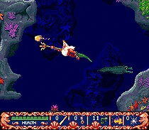 Ariel Undinėlė 16 bitų MD Žaidimo Kortelės Sega Mega Drive Genesis