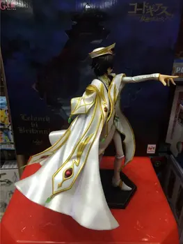 Anime Code Geass Lelouch Vi Britannia Nulio R2 Imperatorius Ver Lelouch Lamperouge 27 CM, PVC Veiksmų Skaičius, Figuras Brinquedos Modelis