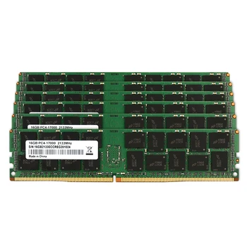 DDR4 REG ECC Serverio Atminties 2400MHz 2133MHz 32GB 8GB 16GB ECC REG RAM Paramos X99 Xeon E5 Serverio Plokštė Nustatyti ir kompiuterizuota Darbo vieta