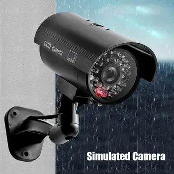 Suklastotas, Fiktyvus vaizdo Kamera Mirksi Raudonas LED Namų Patalpų Apsaugos Modeliavimas Fotoaparatas