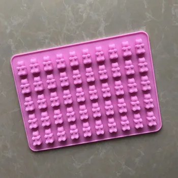 50 - pack su nedideliu lokio silikono šokolado liejimo formos ledo kubelių.XG181