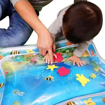 Vasaros pripučiama Vaikiška Vandens Žaisti Kilimėlis kūdikiams Saugos Pagalvėlė Ledo Kilimėlis Ankstyvojo Lavinimo Žaislai Žaisti Pilvą Laiko Žaislai