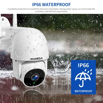 INQMEGA 5G TUYA Smart IP Kameros 1080P HD PTZ Outdoor Auto Stebėjimo VAIZDO Paramos 