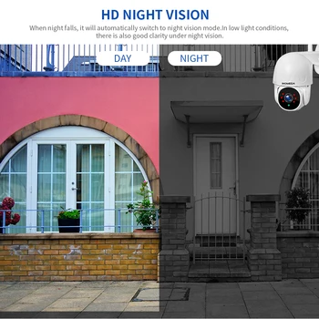 INQMEGA 5G TUYA Smart IP Kameros 1080P HD PTZ Outdoor Auto Stebėjimo VAIZDO Paramos 