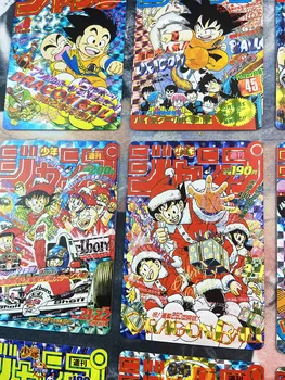 9pcs/set Šuolis Padengti Dragon Ball Nr. 6 Žaislai Pomėgiai, Hobis Kolekcionuojamų Žaidimas Kolekcija Anime Korteles