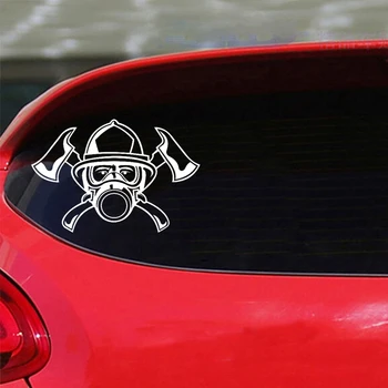 CS-10550# Vinilo Decal Ugniagesiai Emblema Automobilių Lipdukas Vandeniui Auto Dekoro Sunkvežimių Bamperis Galinis Langas