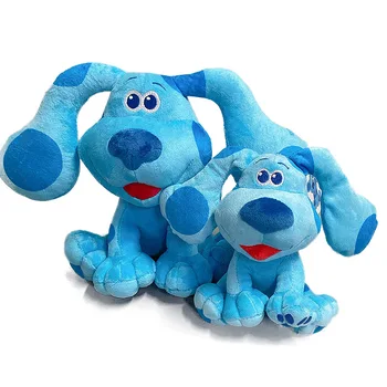 2-Pack Mėlynos ir Purpurinės Blue ' s Clues ir Jūs! Pliušinis Žaislas Peek-A-Boo Didelis Apkabinimai Mėlyna Šuo Lėlė, Vaikams, Patalynės Minkštas Pliušinis Priglausti Pagalvę Budd