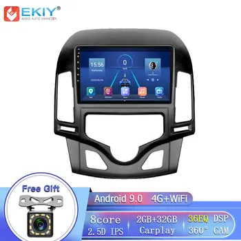 EKIY 8Core 4G DSP Android 9.0 Už Hyundai i30 2006-2011 Automobilio Radijo Multimedijos Grotuvas GPS Navigacija Stereo FM 