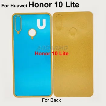 Aocarmo 5vnt/Daug Huawei Honor 10 Lite Atgal Padengti Klijais, Galiniai Būsto galines Duris Lipdukas