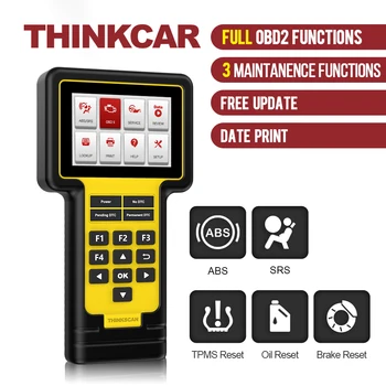 Thinkcar 2021 Visiškai Naujas Thinkscan 600 OBD2 Skaneris ABS/SRS TS600 aliejus/PSSS/EPB iš naujo ThinkScan 601 Automobilių diagnostikos Įrankiai