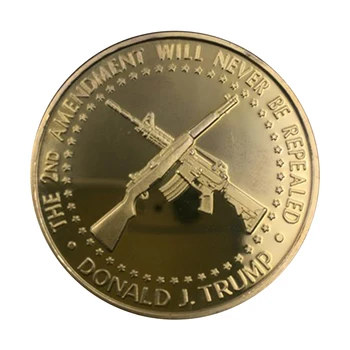 40mm Pirmininkas Koziris Monetos Amerikos Progines monetas, Patriosts Dovana 2021