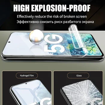 Visą Hidrogelio Kino Screen Protector Atveju, Samsung Galaxy A42 4G/5G SM-A425F/DS SM-A426F/DS 6.4