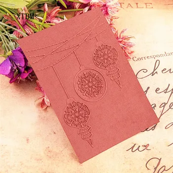 KARŠTO plastiko laikrodis šabloną Žibintų amatų kortelės popieriaus kortelės albumo vestuvių dekoravimas įrašą Įspaudas katalogai