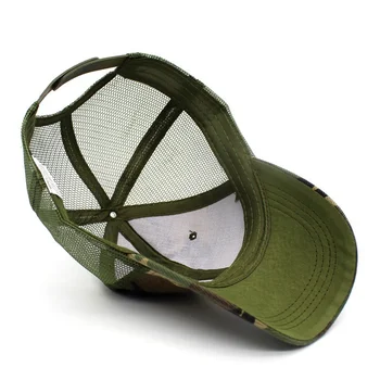 2021 Camouflage Baseball Cap Men Snapback Summer Hats For Women Breathable Sport Mesh Cap Sun Hat Sunshade Sport Adjustable