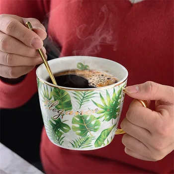 Šiaurės šviežių sielovados stiliaus kūrybos puodelis biuro kavos puodelio paprasta asmenybė kaulų kinija puodelis vestuvių dovana taurės Namų Puošybai
