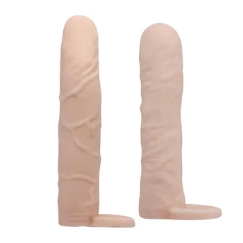2 Dydžio Prezervatyvai Vyrams Daugkartinio naudojimo Prezervatyvą Penis Extender Penis Rankovės Gaidys Plėtros Erotika Intymių Prekių, Produktų Suaugusiems Sex