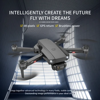 FEMA S1 Drone su Kamera 6K Foto HD Įrašymo 4K GPS 5G FPV Brushless Sulankstomas tolimojo Dron Profesinės PK L900 S3