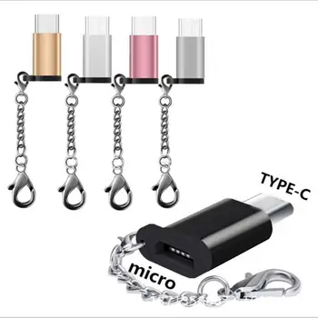 Adapteris USB Tipo C Micro USB Keitiklio Kabelį, Tipas C Adapteris USB Konvertuoti Jungtis Xiaomi 4C /Huawei /HTC Oneplus LG Tablet