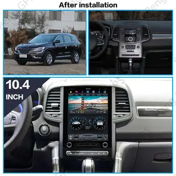 Už Renault Koleos Megane 4 Automobilių DVD Grotuvas Autostereo GPS Navigacijos, Multimedijos Android 9.0 Tesla Touchscreen Galvos Vienetas Carplay