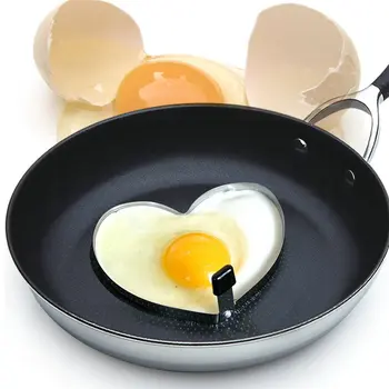 Nerūdijančio Plieno Keptas Kiaušinis Blynas Shaper Omletas Pelėsiai, Pelėsiai Kepti Kiaušinių Virimo Įrankiai, Virtuvės Reikmenys Įtaisą Širdies forma U3