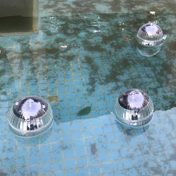 Saulės Vandens Nutolimas Lempos Vandeniui LED Saulės energiją, Įvairių Spalvų Keitimas Vandens Drift Lempa, Kintama Šviesos Baseinas Lempos