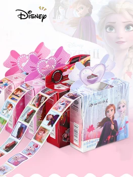 Animacinių filmų 200 Lapų Dėžutėje Disney Lipdukai Sušaldyti 2 Elsa Anna Princesė Sofija Automobilių Ponis Vaikams Nuimamas Žaislai, Lipdukai