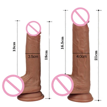 Didelis dildo Penis Sekso Žaislai Suaugusiems, Moterims, lesbiečių Poroms analinis strapon parduotuvė faloimitatory siurbtukas vibratorių realus prekių žaislas