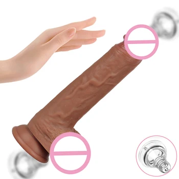 Didelis dildo Penis Sekso Žaislai Suaugusiems, Moterims, lesbiečių Poroms analinis strapon parduotuvė faloimitatory siurbtukas vibratorių realus prekių žaislas