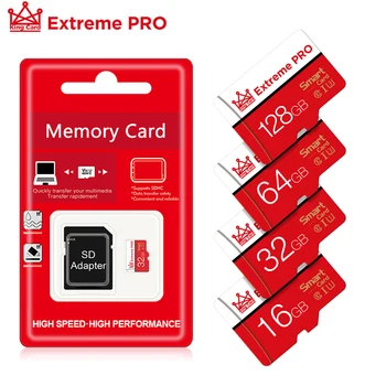 Naujas atvykimo atminties kortelė Micro SDXC SD Kortele 8GB 16GB 32GB 64GB Atminties Kortelę (MicroSD), C10 TF kortelę cartao memoria de telefono kamera