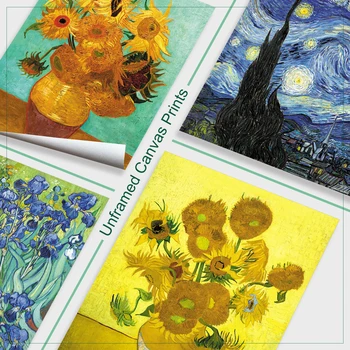 Semsliny Van Gogh Sienos Meno Plakatus bei nuotraukas iš Žinomų Tapybos Sienos Meno Spaudinius Neįrėminti Meno Vincent Van Gogh Plakatus Spausdina
