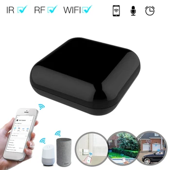 Tuya / Smart Gyvenimo WiFi+RF+IR Smart Nuotolinio valdymo pultelis Namų apyvokos Prietaisai, Valdymo Balsu Darbą Per Alexa 