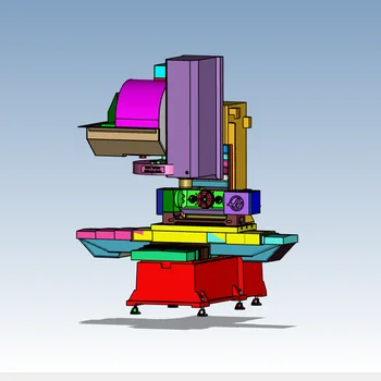 3D Piešimo 5axis Vmc Cnc Frezavimo Staklės Su Automatine Įrankių Keitiklis