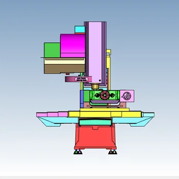 3D Piešimo 5axis Vmc Cnc Frezavimo Staklės Su Automatine Įrankių Keitiklis