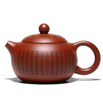 Yixing Arbatinukas Xishi Virdulys Handpainted Kung Fu Zisha Teaware Siųsti Dovanų Dėžutėje