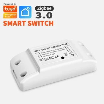 Tuya Zigbee 3.0 Namų Smart įjungimas-išjungimas Prietaiso Balso Nuotolinio Valdymo Ir Alexa 