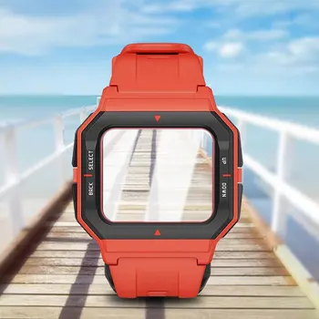 5vnt Smartwatch Grūdintas Stiklas skaidrus Apsauginės Plėvelės Apsaugas Amazfit Neo Sporto Smart Watch LCD Ekranas Full Screen Protector