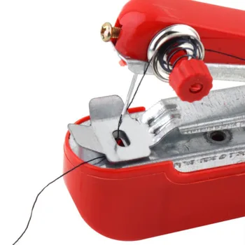 Rankinis Valdymas Nešiojamas Mini Siuvimo Mašina Kūrybos Paprasta Siuvimo Įrankiai, Namų Kelionės Mažas Siuvinėjimo Atsitiktine Spalva