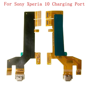 USB Įkrovimo lizdas Flex Kabelio Jungtis, Skirta Sony Xperia 10 XA 3 Įkrovimo Jungtis, Flex Modulis