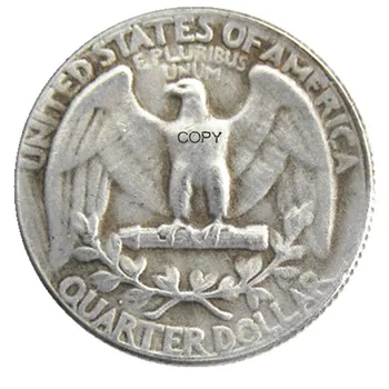 JAV 1940P/S/D Skirtingų Mėtų Vašingtono Ketvirtį Dolerių, Sidabro Padengtą Kopijuoti Monetos