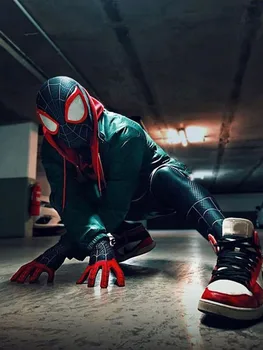 Herojus Cosplay Kostiumų Jumpsuit Įkvėptas Black Spider Modelį Bodysuit Helovinas Jumpsuits