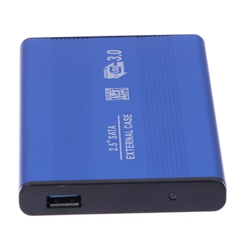 Išorinis HDD SSD Talpyklos Įrankis Nemokama 2.5 Kietąjį Diską Atveju SATA III II I USB3.0 HDD Atveju, USB Laidas, Naujas Dėklas